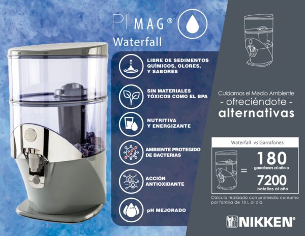 Filtro Purificador de Agua WATERFALL - NIKKEN