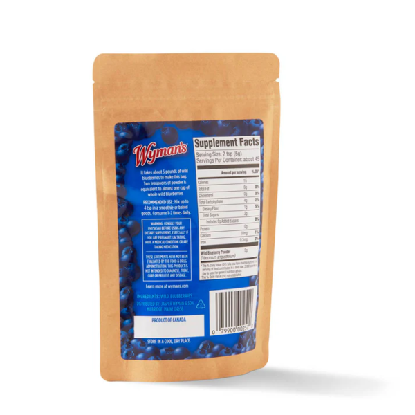 Wyman's Wild Blueberry Powder – 100% arándanos silvestres